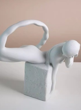 特价丹麦哥本哈根美女天蝎星座雕像陶瓷客厅玄关装饰摆件生日礼