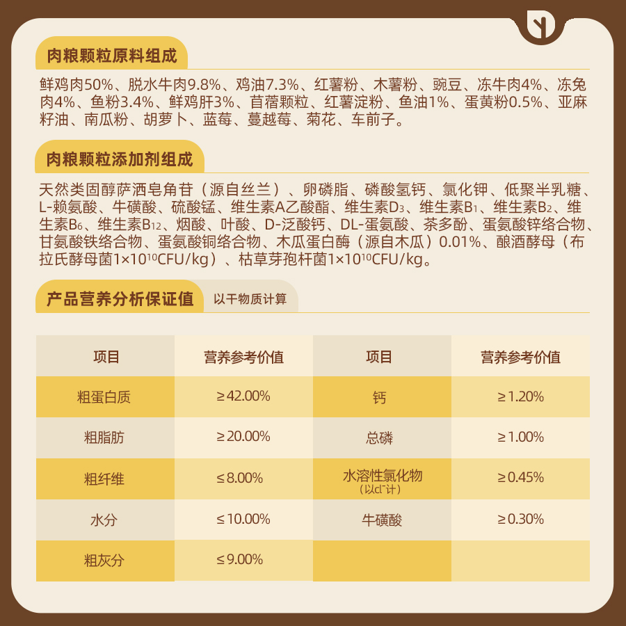 纯皓全价全期鲜肉无谷猫粮成猫幼蓝猫通用增肥营养美毛通肠道猫粮