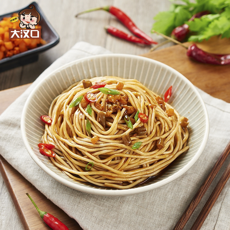 大汉口热干面正宗包邮方便速食干拌面免煮武汉特产经典8碗礼盒装