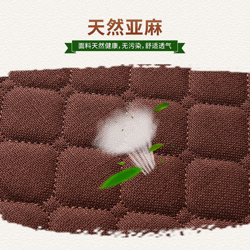 理想ONEL8蔚来ES8埃尔法GL8塞纳威尔法专用汽车坐垫6/7座亚麻四季 - 图1