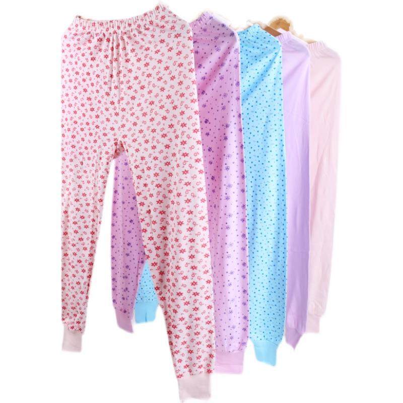 中老年人女士秋裤女纯棉妈妈内穿宽松棉毛裤奶奶装花保暖线裤老式,淘宝优惠券,粉丝福利购,淘宝优惠卷