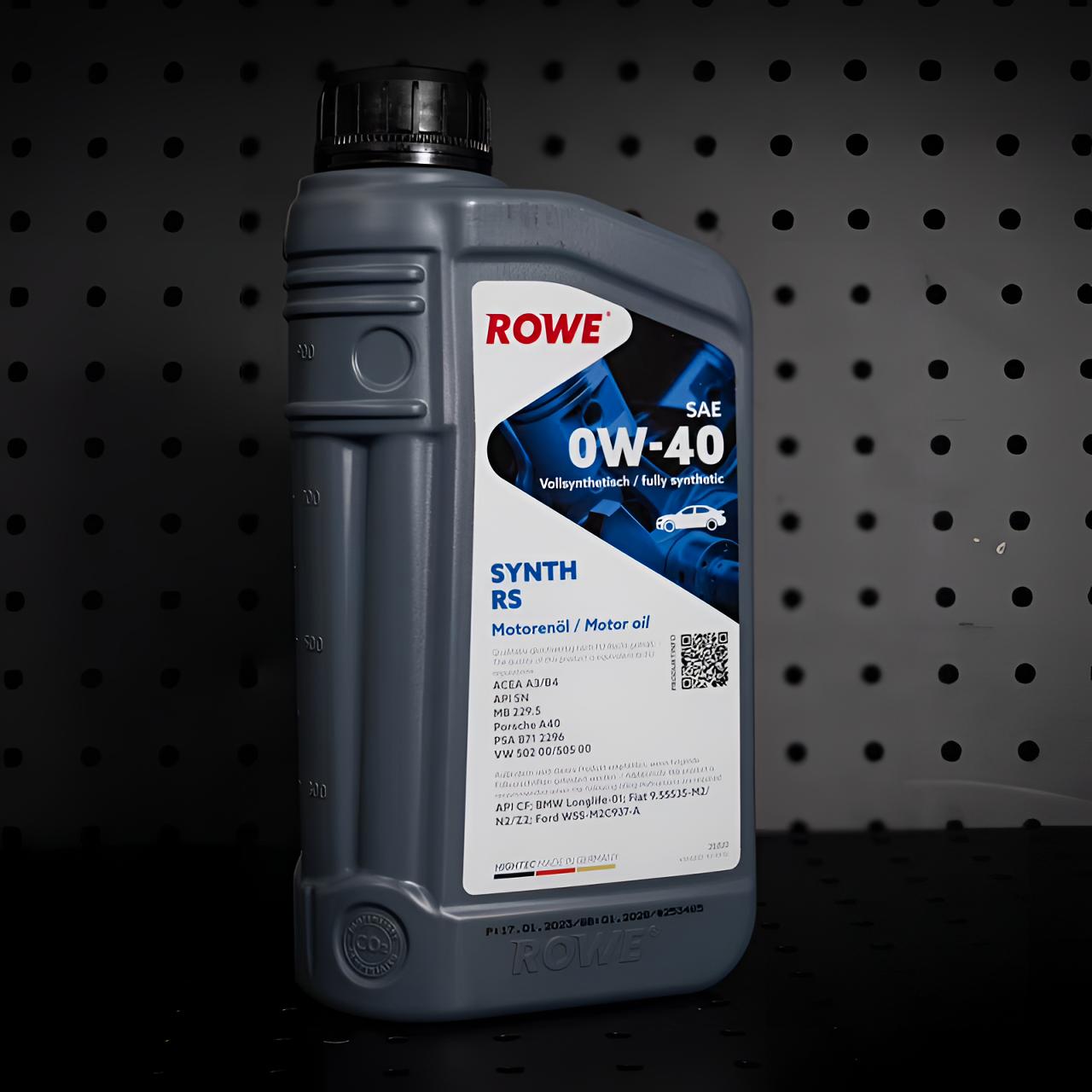 Rowe机油德威机油配套车用汽车机油养护机油酯类机油高性能机油 - 图1
