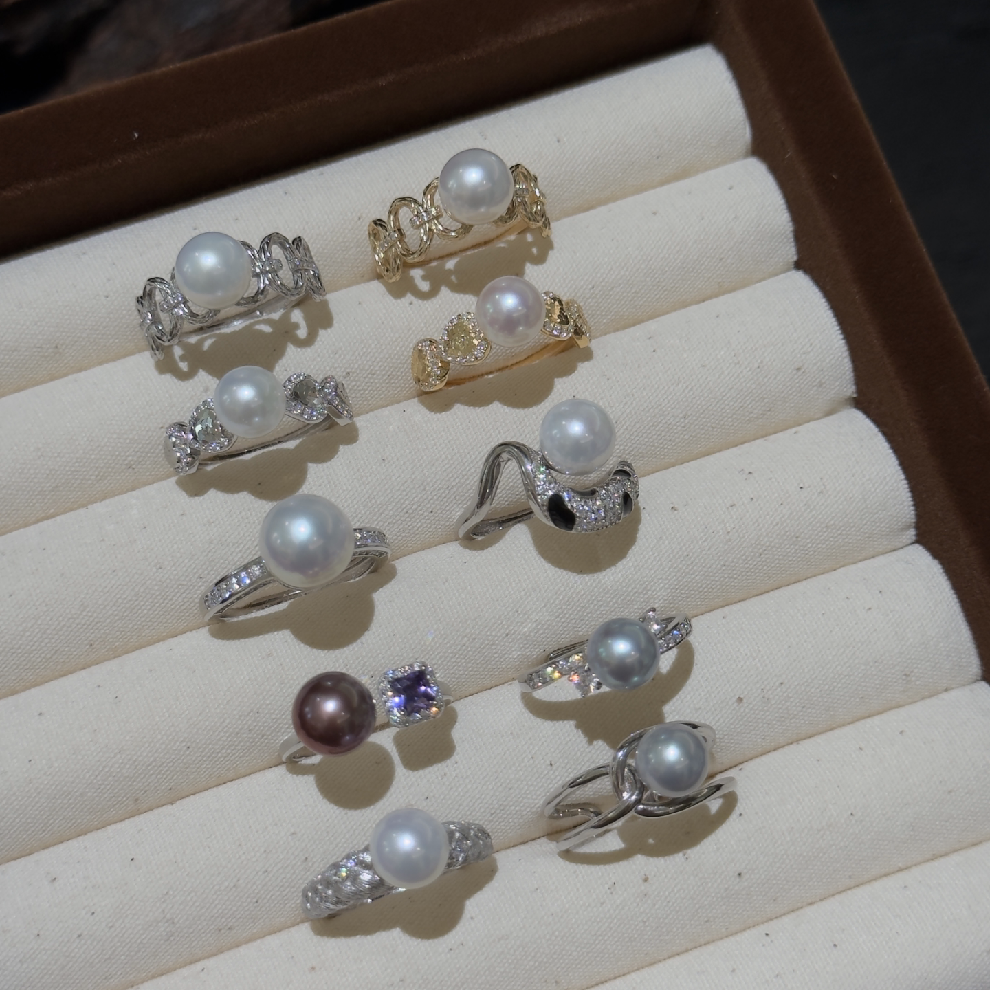 Zhenshe natural freshwater pearl 925 sterling silver ring