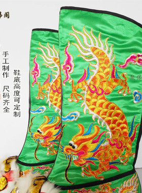 高功鞋 道袍  法器  龙鞋 道士云鞋*台湾龙虎鞋 手工