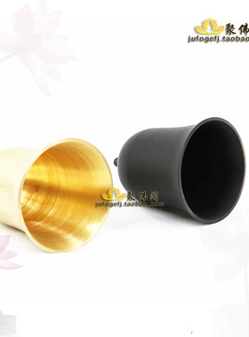 寺院佛堂佛具纯铜地钟帝钟布钟吊钟铜钟铃鼓寺庙法器铜磬包邮