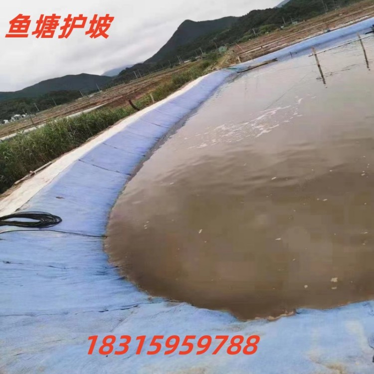 新型混凝土水泥毯鱼塘护坡河道沟渠改造地面硬化防护浇水固化 - 图2