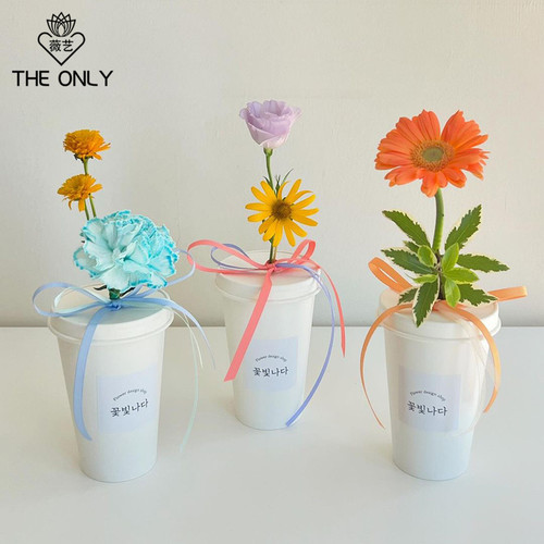 薇艺 6mm双面涤纶丝带鲜花束缎带蛋糕包装装饰彩带diy手工材料 - 图1