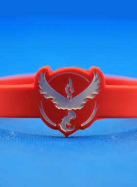 神奇宝贝pokemongo团队标志手镯环圈口袋妖怪兽三大主打阵营腕带