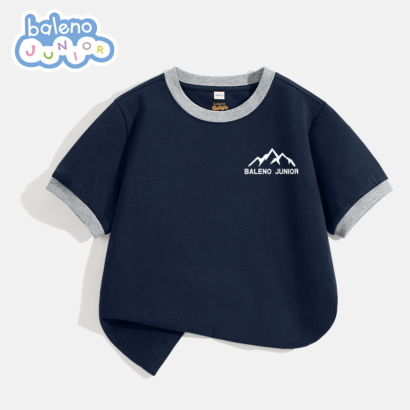 班尼路童装男童短袖t恤夏季儿童2026新款纯棉半袖女童薄款上衣夏