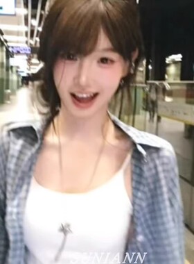 日系星星长项链可抽拉锁骨链