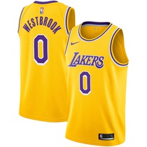 American 0 Wear less jersey 2022 Lakers City Edition 75 Anniversary Kuzma Basketball Costume Nick Yang