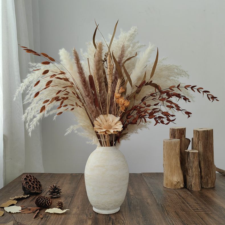 美拉德风干花真花天然芦苇花束居家商业摆设餐厅桌面花艺装饰摆件 - 图2