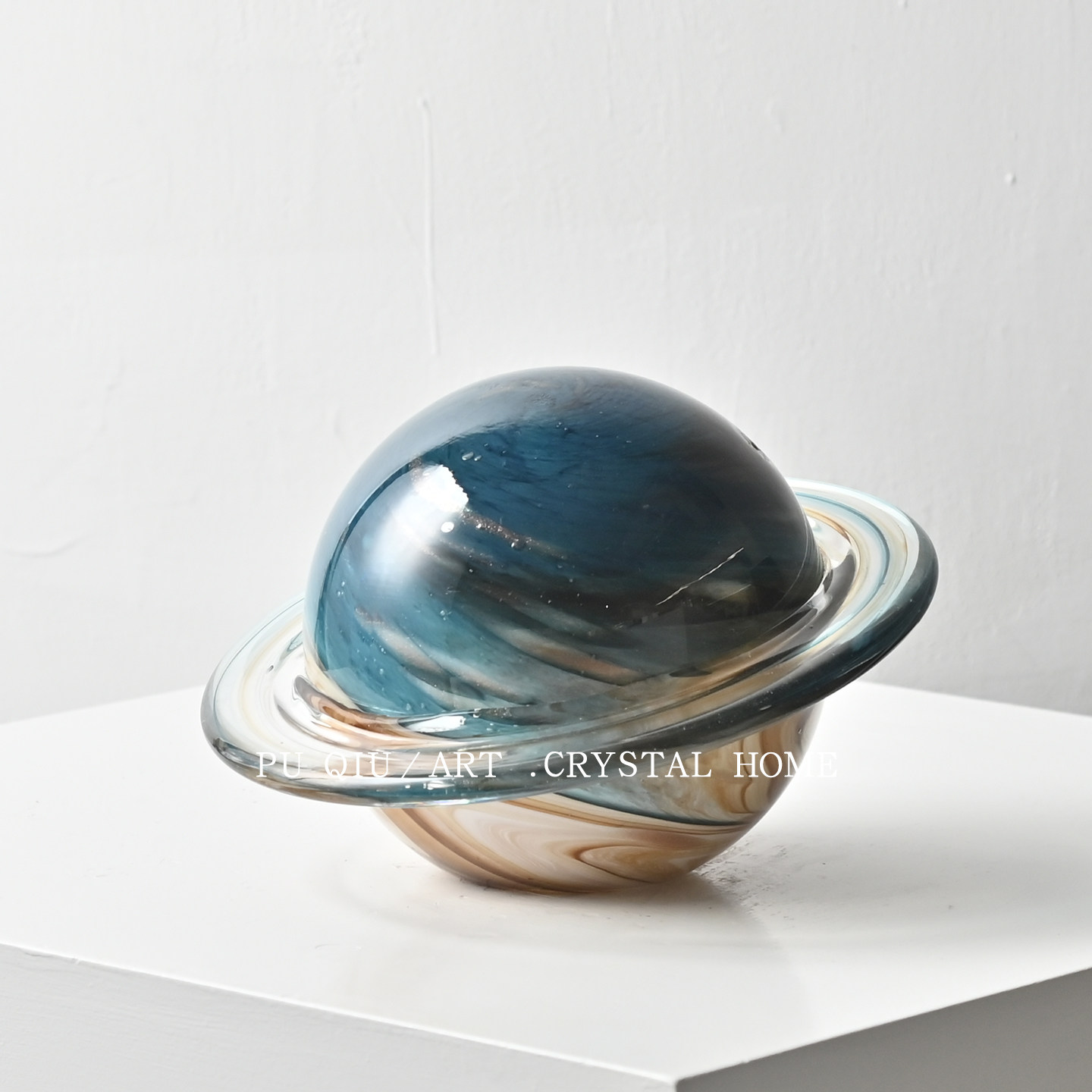 简约手工玻璃星球桌面摆件样板间别墅儿童房书桌床头柜层板装饰品,淘宝优惠券,粉丝福利购,淘宝优惠卷