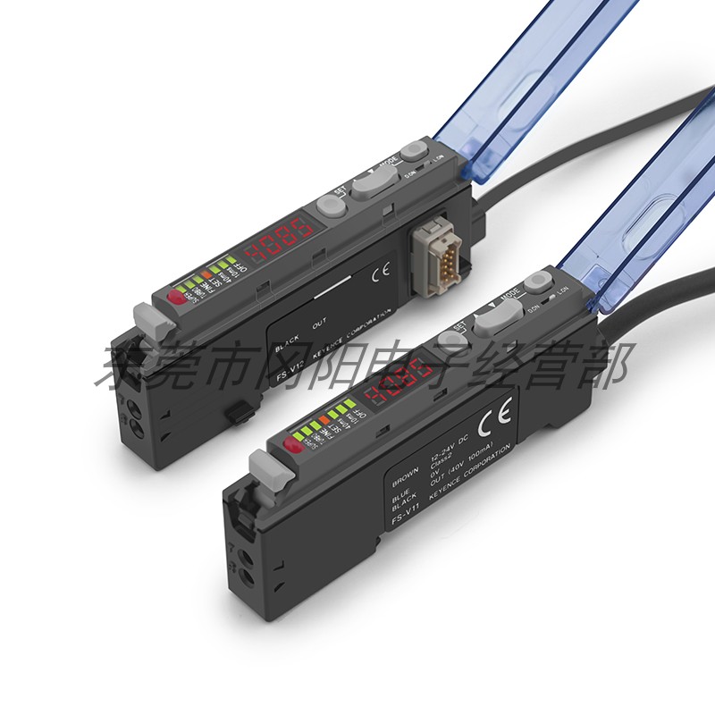 现货基恩士KEYENCE工业光电传感器数字光纤放大器FS-V11/V12P原装