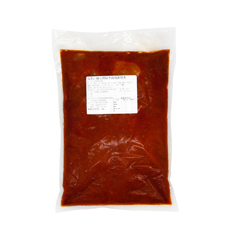 盛元国际冬阴功汤料酱商用调味料Sauce of Dongyingong Soup 1kg - 图3