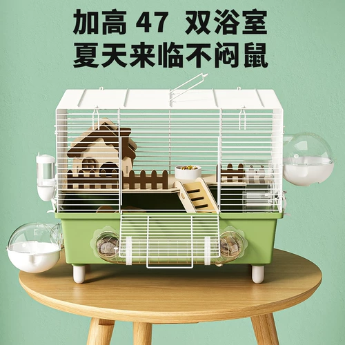 Джесси Хэмстер Кейдж роскошная панорамная вилла набор золотой проволоки Специальные клетки Коллекция 47 Кейдж набор