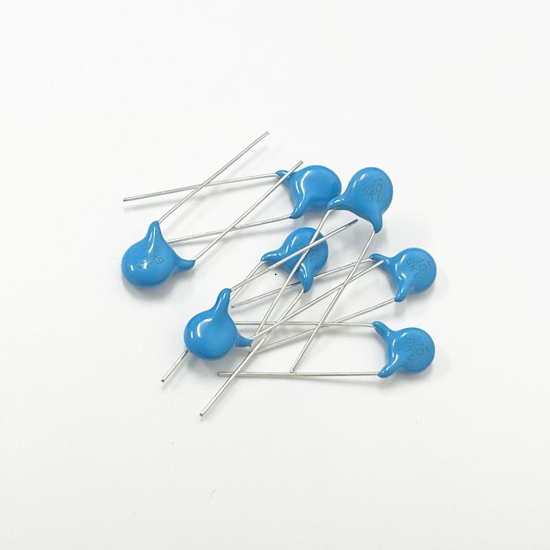 高压瓷片电容6KV 5P/10P/15P/22P/27P/33P/39P/47PF/102/103M/223 - 图2