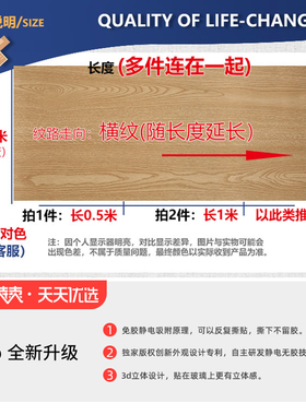 bodaq旧木门橱柜门板翻新韩国进口墙贴贴纸木纹贴膜现代韩华