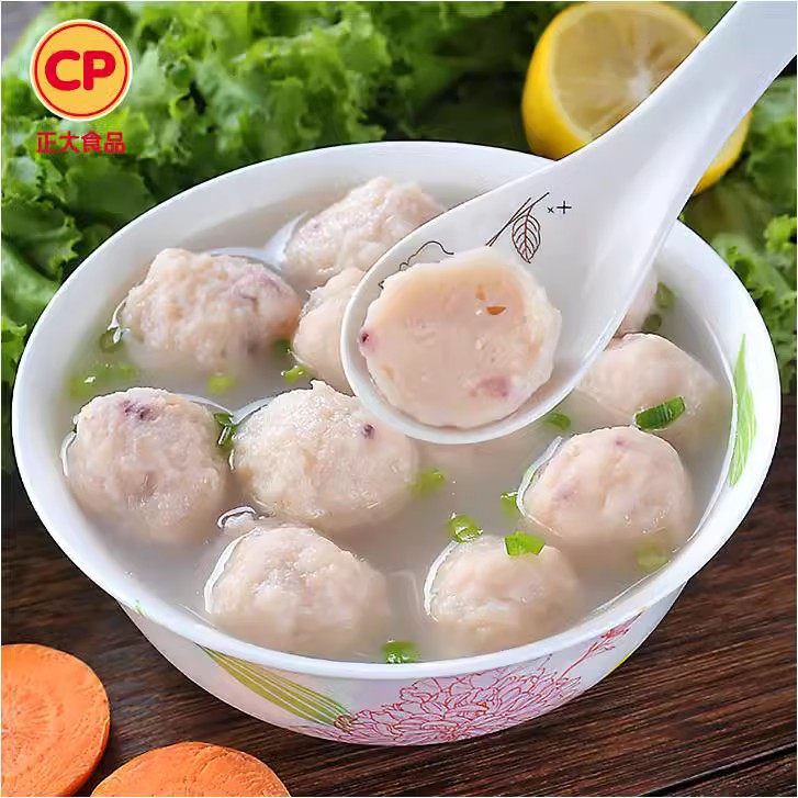 正大墨鱼丸花枝丸小吃冷冻半成品火锅料理关东煮食材500g家庭装,淘宝优惠券,粉丝福利购,淘宝优惠卷