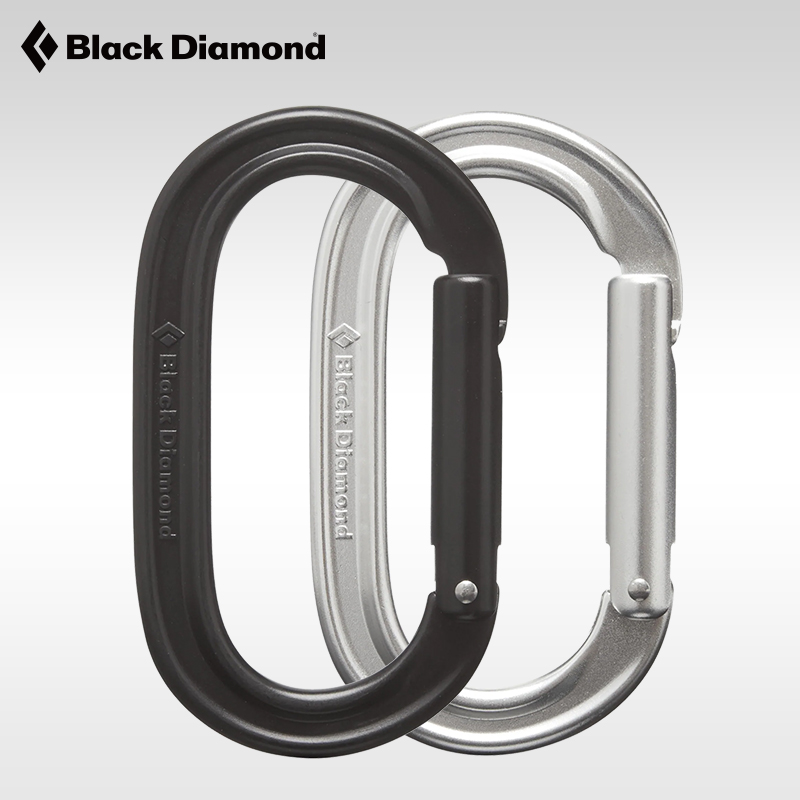 blackdiamond黑钻bd攀岩锁具OVAL锁户外攀登O型锁防钩挂锁210163 - 图1