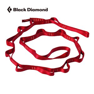 blackdiamond黑钻BD攀登攀岩扁带绳索装备热销户外登山菊绳390014