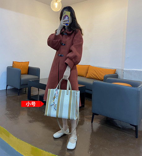 教师上课手提袋手拎外出通勤a4笔记本电脑包大容量女士商务公文包 - 图0