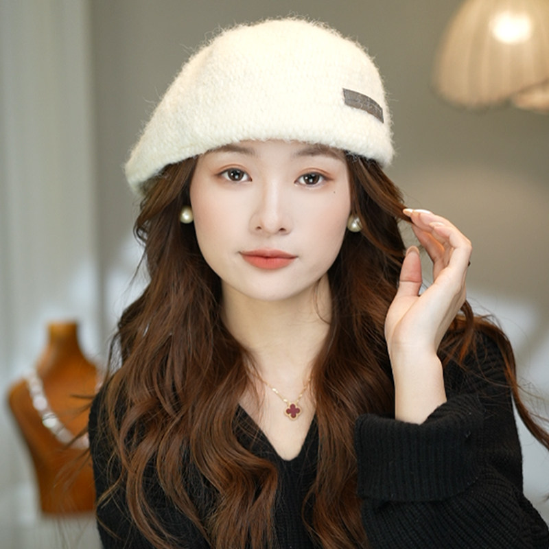 韩版羊毛呢贝雷帽子女秋冬季正反两戴前进帽英伦复古显脸小报童帽,淘宝优惠券,粉丝福利购,淘宝优惠卷