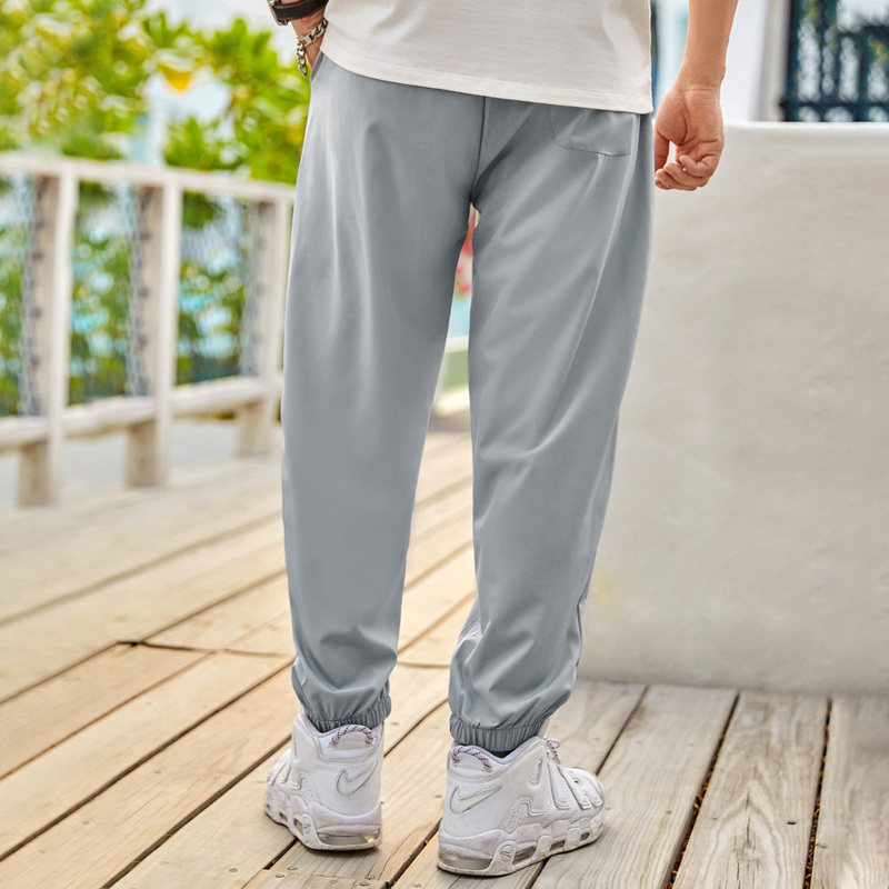 nmax大码男装潮牌肥佬束脚运动裤子 nmax休闲裤