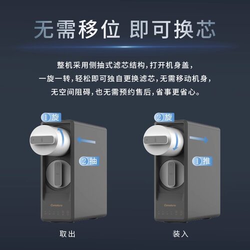 开能奔泰净水器黑金系列CR-RO400X2纯水机复合滤芯原装反渗透RO膜 - 图0