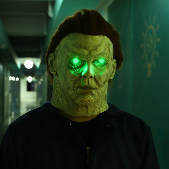 Moonlight light panic mask headgear