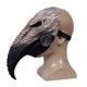 Halloween steampunk medieval long-beaked crow