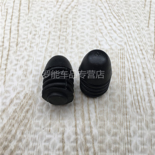 适配大众桑塔纳途岳蔚揽途锐捷达VA3前机盖缓冲胶块螺纹胶垫胶墩 - 图1