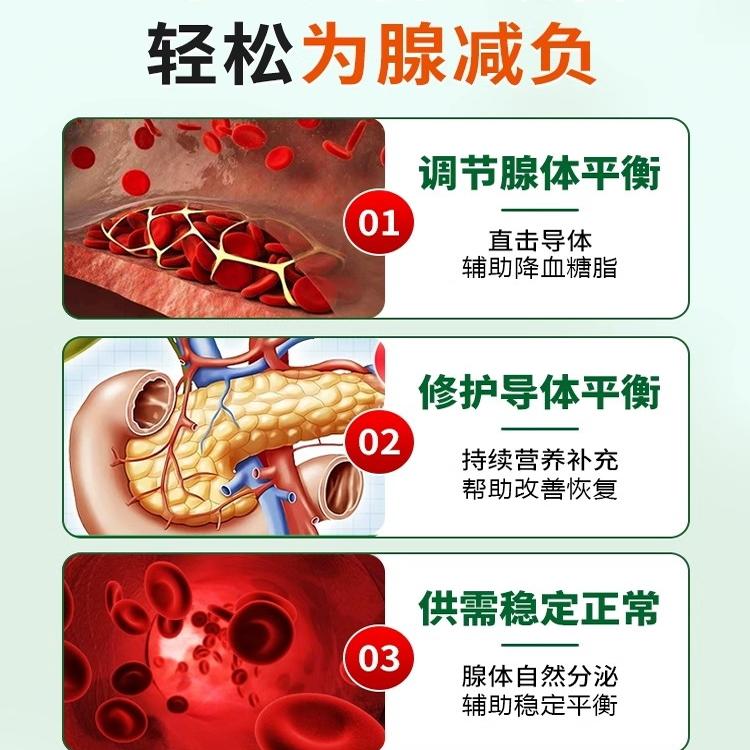 北京御生堂糖脂茶恒烨棠降御生堂牌调节血脂血糖官方正品旗舰店nn - 图2