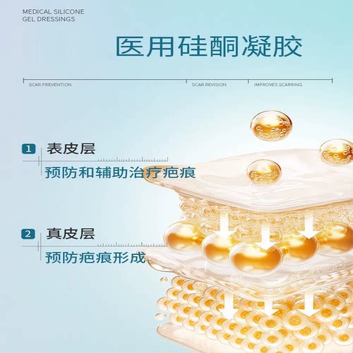 雅仕邦硅酮凝胶正品医用硅酮祛疤凝胶疤痕凝胶淡化增生7MW - 图2