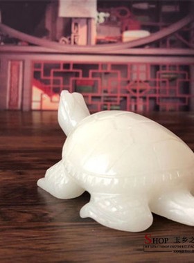 天然玉石摆件客厅玄关酒柜现代