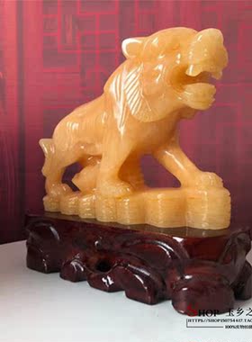 十二生肖老虎招财家居客厅装饰品