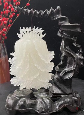 玉乡之源玉祝福中式客厅白菜摆件