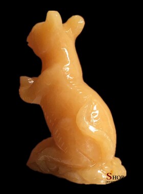天然老鼠招财风水家居客厅工艺品