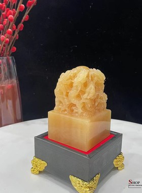 玉乡之源玉保平安中式客厅玉玺