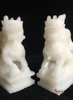 工艺品办公室玉麒麟玉乡之源天然