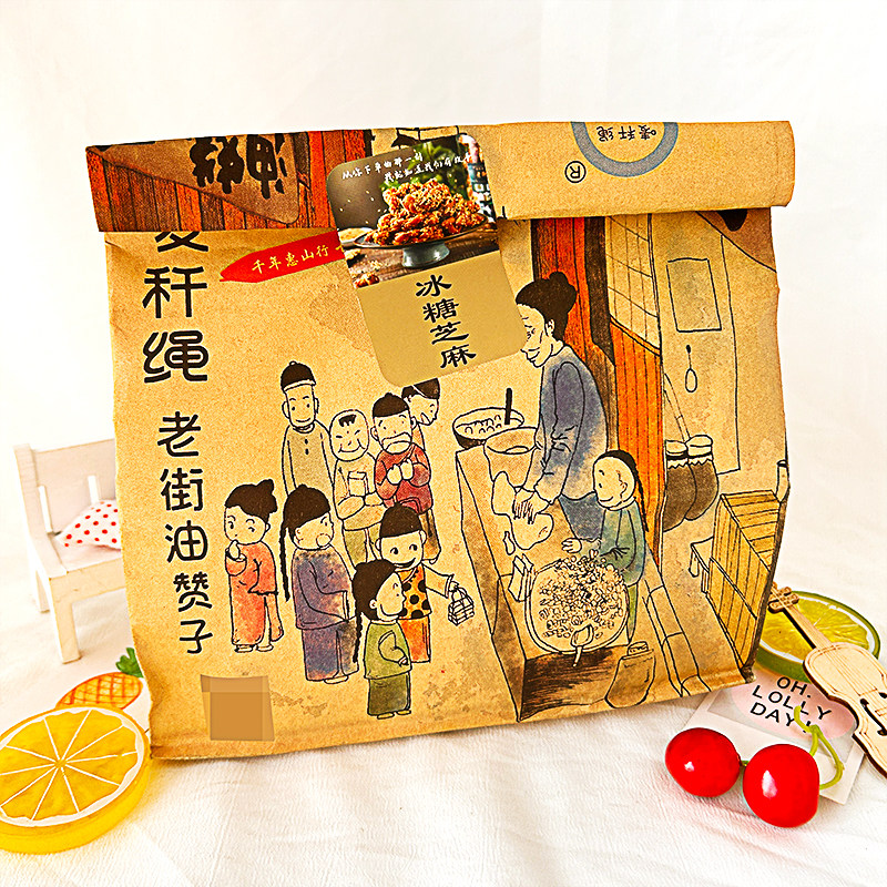 唛秆绳老街油赞子400g原味葱香椒盐冰糖芝麻脆皮海苔麻花无锡特产,淘宝优惠券,粉丝福利购,淘宝优惠卷