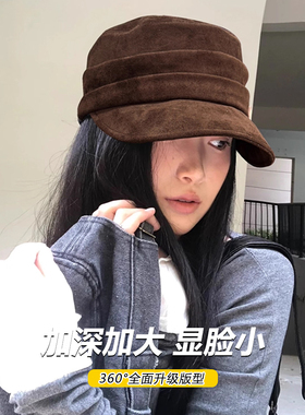 中古老钱风BACKNOW麂皮马术帽