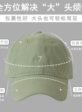 BACKNOW高品质大头围帽子显脸小