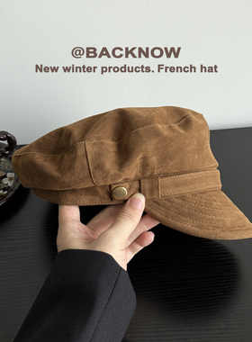 BACKNOW法式高级感~时髦女帽子