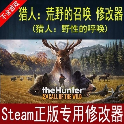 猎人荒野的呼唤 33项修改器野性的召唤支持 STEAM EPIC联机-图3