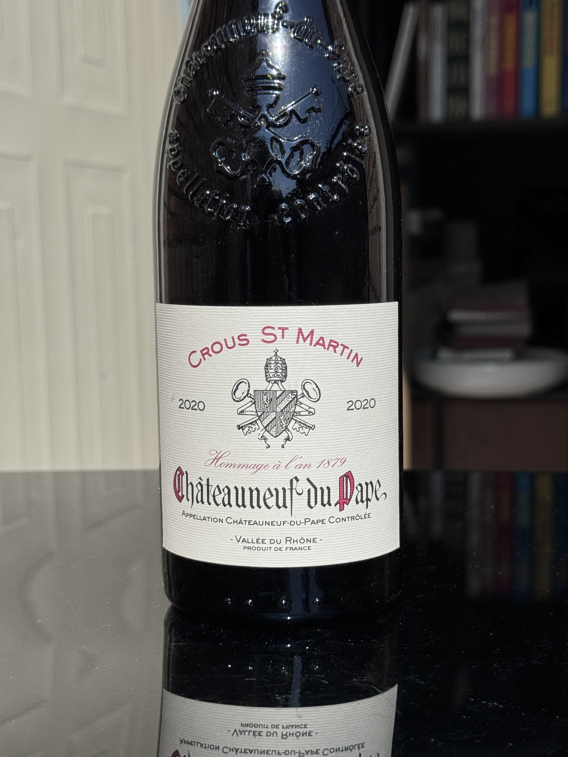 十字圣马丁Crous St Martin Chateauneuf du Pape教皇新堡葡萄酒 - 图0