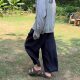 Iamstudio Tencel Linen Super Cool Japanese Balloon Pants Elastic Waist Cool Pants Return 3126