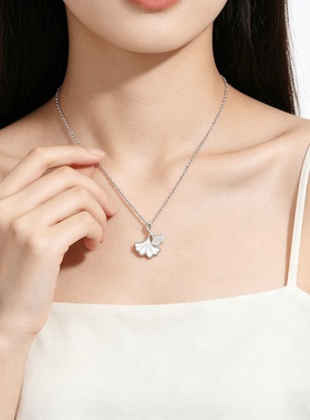 纯银999三生有幸项链女款2026新款轻奢小众高级感送女友闺蜜礼物