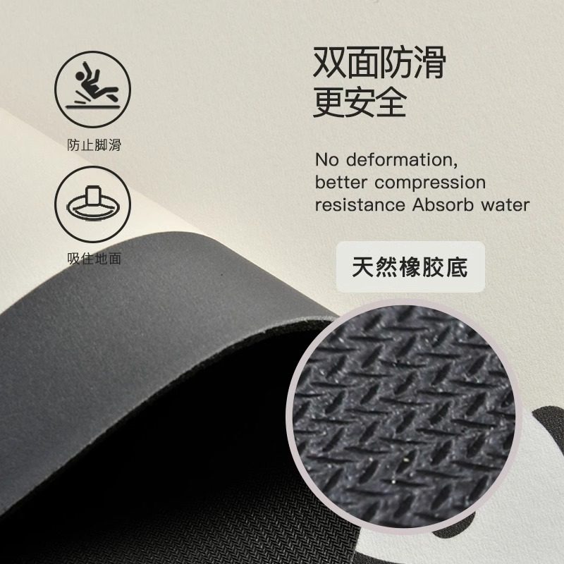 2025新款厨房专用地垫L形吸水吸油防滑防油耐脏地毯复古家用地毯,淘宝优惠券,粉丝福利购,淘宝优惠卷