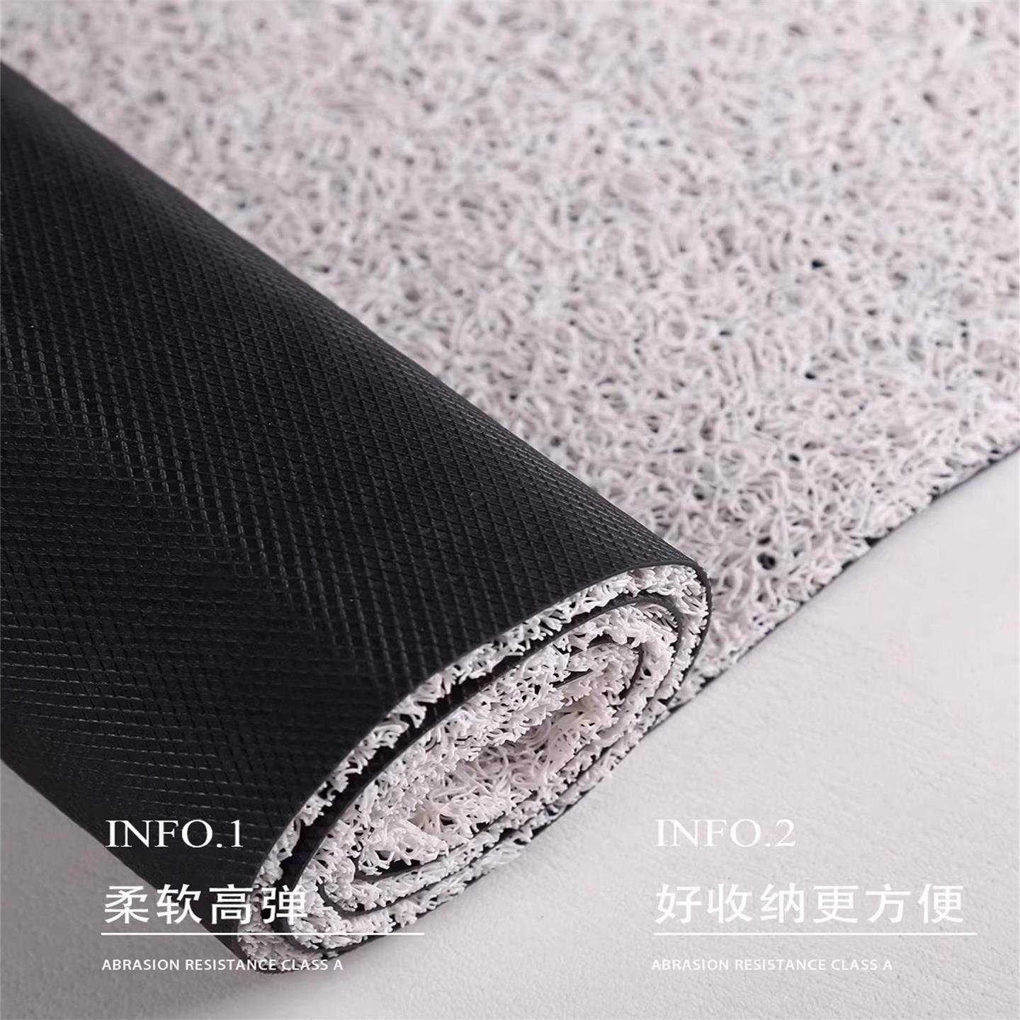 2025新款宠物专用丝圈猫砂盆垫防外溅防带出控砂落砂超大号脚垫 - 图2